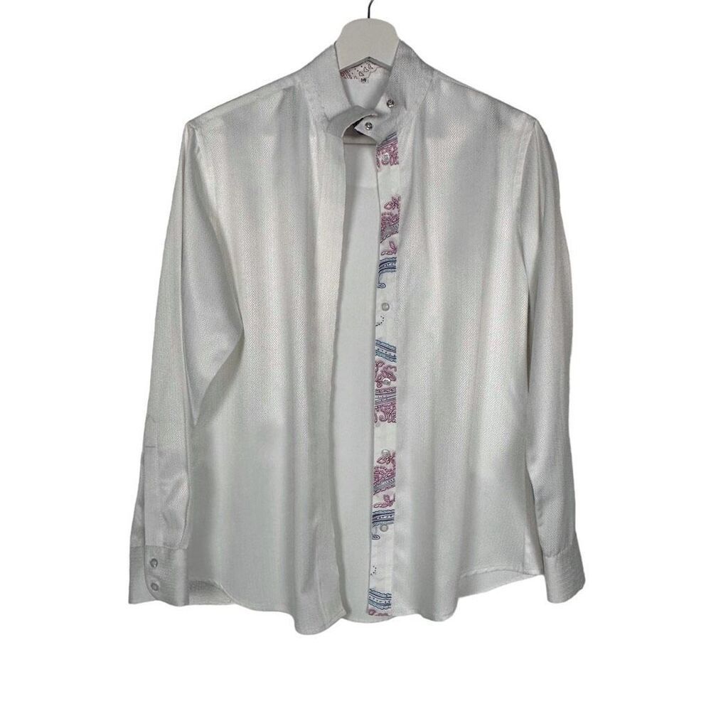 Royal Highness Collection size 14 Riding Show Shirt White